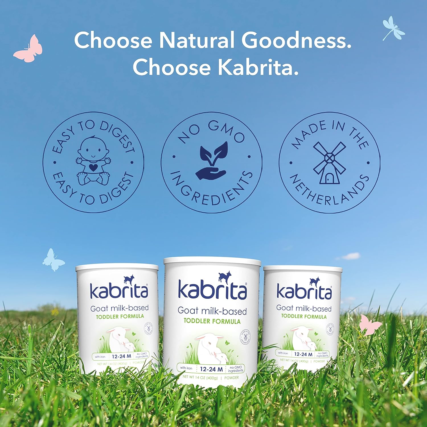 Kabrita Goat Milk Toddler Formula Powder, 28 oz. - Image 4